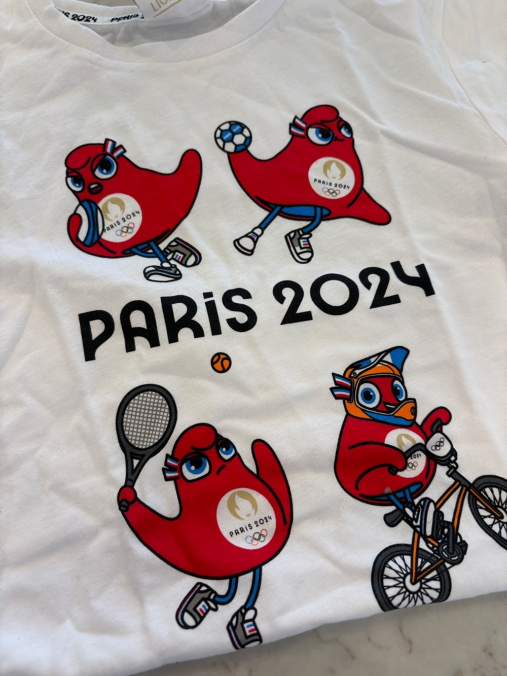 Paris 2024 Olympic tshirt - Picture 2 of 5